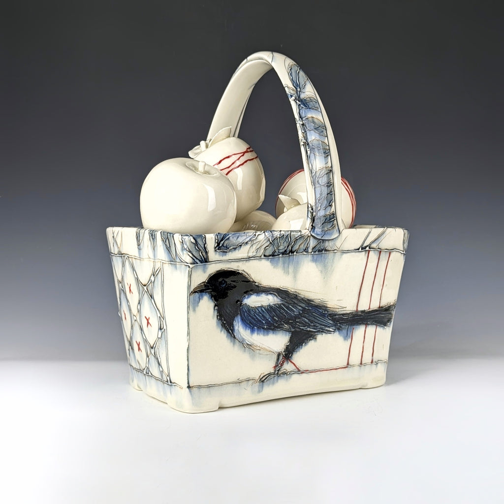 Hand-built pottery surface decoration